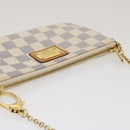 LOUIS VUITTON Damier Azur Pochette Mira MM Accessory Pouch N60027 LV am478bSA-5