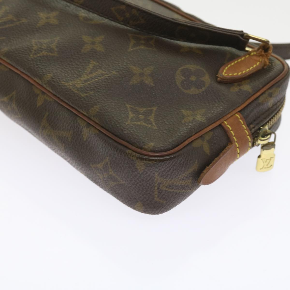 LOUIS VUITTON Monogram Marly Bandouliere Shoulder Bag M51828 LV Auth bs10016