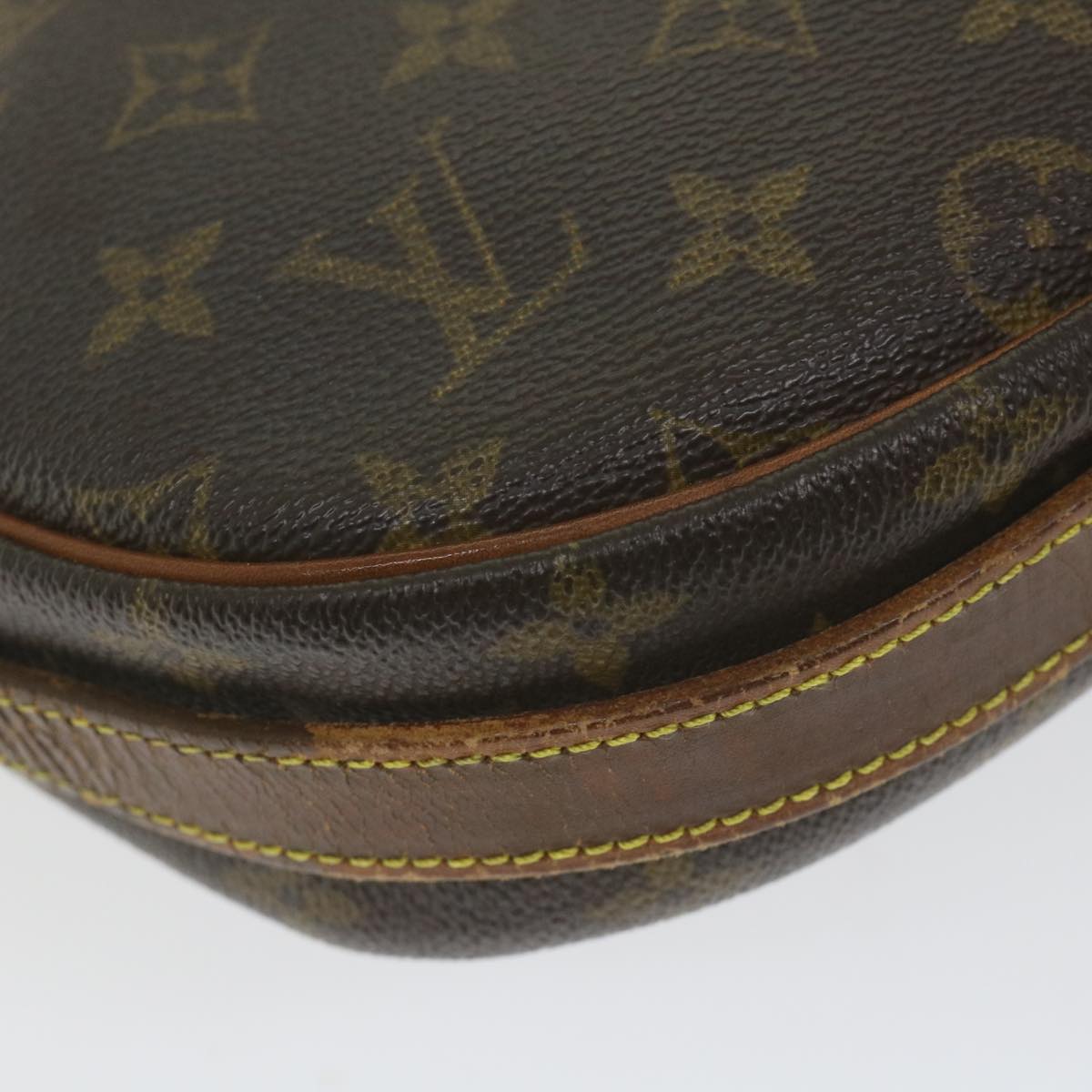 LOUIS VUITTON Monogram Jeune Fille GM Shoulder Bag M51225 LV Auth bs10023