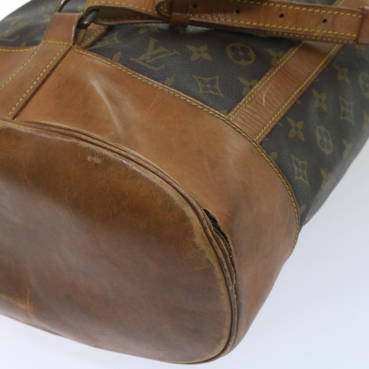 LOUIS VUITTON Monogram Randonnee GM Shoulder Bag M42244 LV Auth bs10025