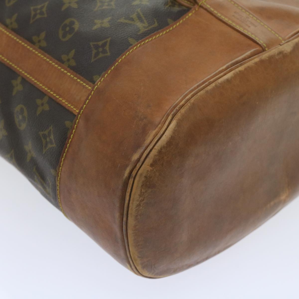 LOUIS VUITTON Monogram Randonnee GM Shoulder Bag M42244 LV Auth bs10025