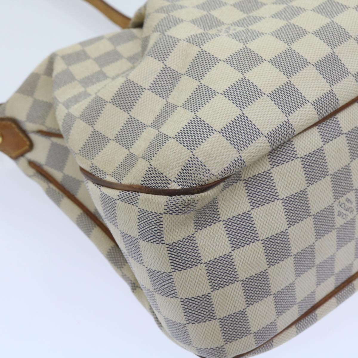 LOUIS VUITTON Damier Azur Siracusa PM Shoulder Bag N41113 LV Auth bs10028