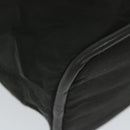 CELINE Shoulder Bag Nylon Black Auth bs10094-14