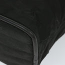 CELINE Shoulder Bag Nylon Black Auth bs10094-15