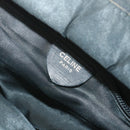 CELINE Shoulder Bag Nylon Black Auth bs10094-17