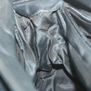 CELINE Shoulder Bag Nylon Black Auth bs10094-19