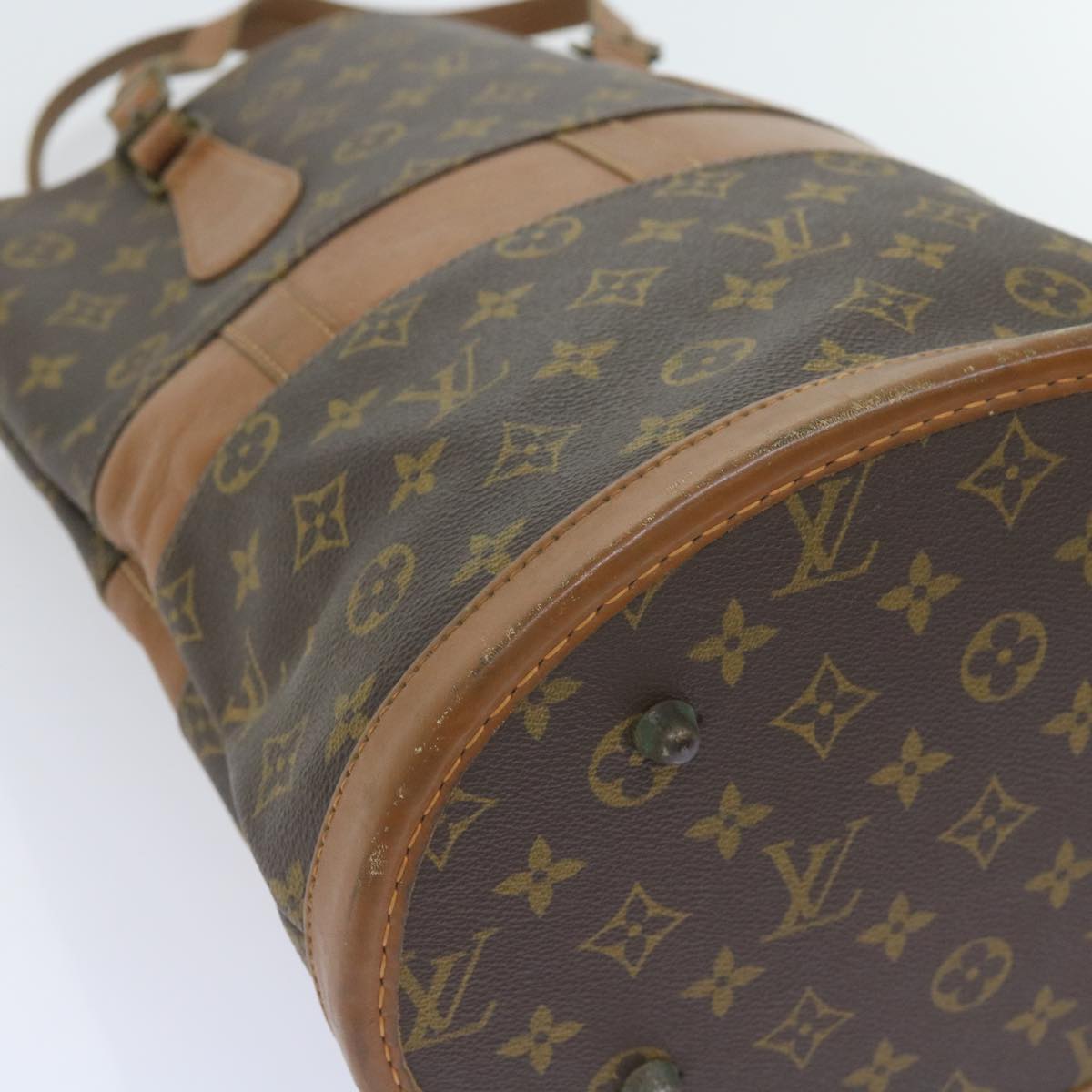 LOUIS VUITTON Monogram Bucket GM Shoulder Bag USA limited T42236 LV Auth bs10102