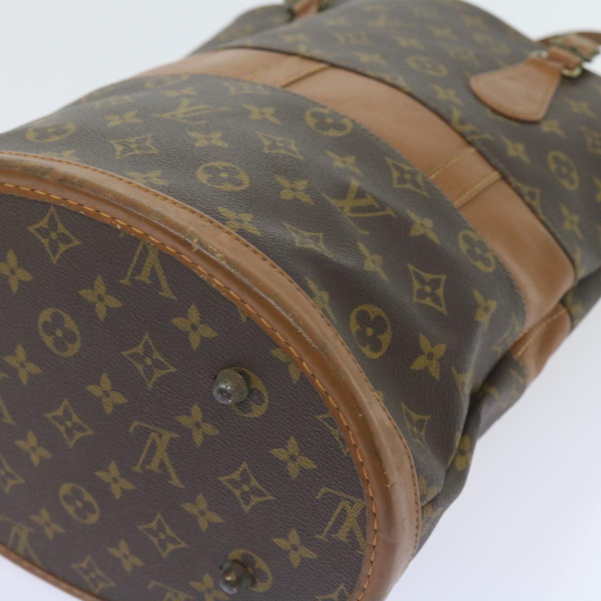 LOUIS VUITTON Monogram Bucket GM Shoulder Bag USA limited T42236 LV Auth bs10102