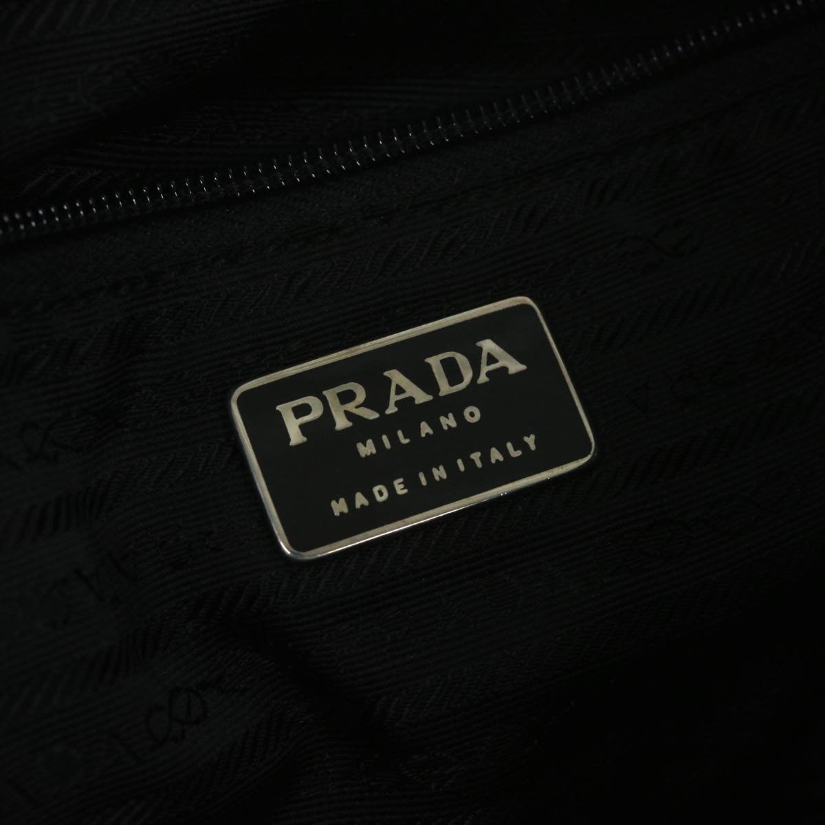 PRADA Backpack Nylon Black Auth bs10126