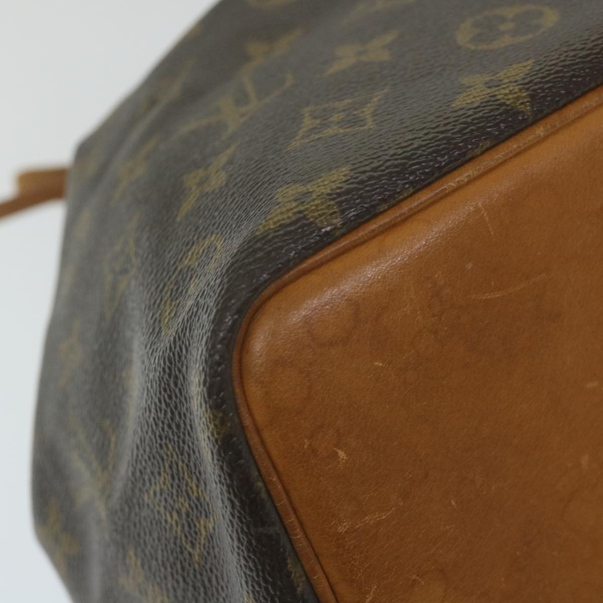 LOUIS VUITTON Monogram Petit Noe Shoulder Bag M42226 LV Auth bs10138