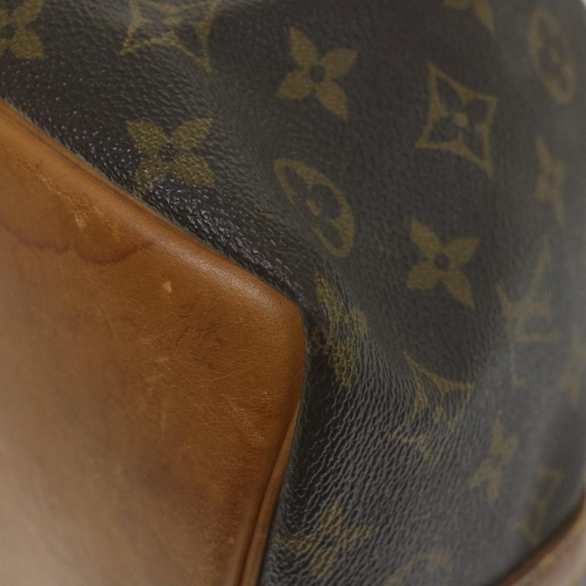 LOUIS VUITTON Monogram Petit Noe Shoulder Bag M42226 LV Auth bs10138