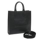 DOLCE&GABBANA Tote Bag Calf leather 2way Black Auth bs10232-1