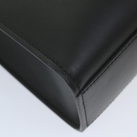 DOLCE&GABBANA Tote Bag Calf leather 2way Black Auth bs10232