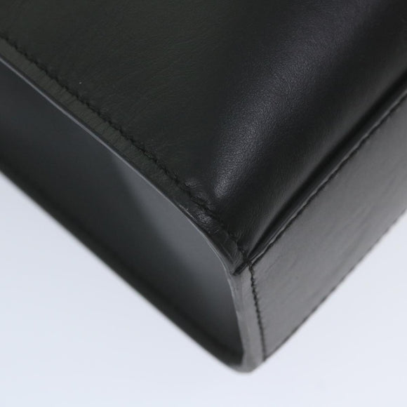 DOLCE&GABBANA Tote Bag Calf leather 2way Black Auth bs10232