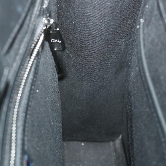 DOLCE&GABBANA Tote Bag Calf leather 2way Black Auth bs10232