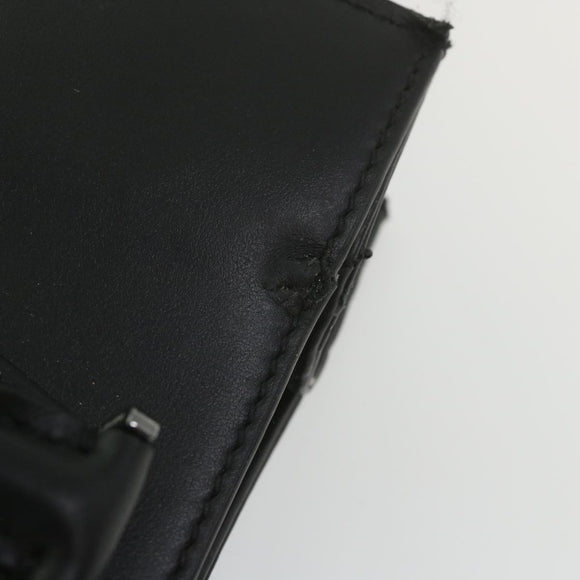 DOLCE&GABBANA Tote Bag Calf leather 2way Black Auth bs10232