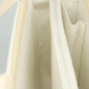 CHANEL Shoulder Bag Patent leather Beige CC Auth bs10326-21