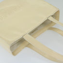 CHANEL Shoulder Bag Patent leather Beige CC Auth bs10326-7