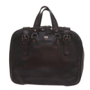 BALENCIAGA Business Bag Leather Brown Auth bs10380-13