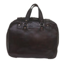 BALENCIAGA Business Bag Leather Brown Auth bs10380-2