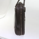 BALENCIAGA Business Bag Leather Brown Auth bs10380-4
