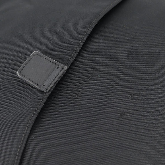 GUCCI Shoulder Bag Nylon Black Auth bs10426