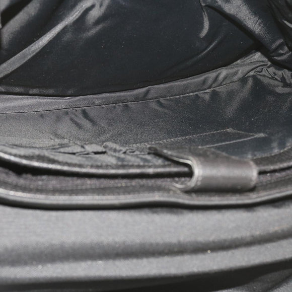 GUCCI Shoulder Bag Nylon Black Auth bs10426