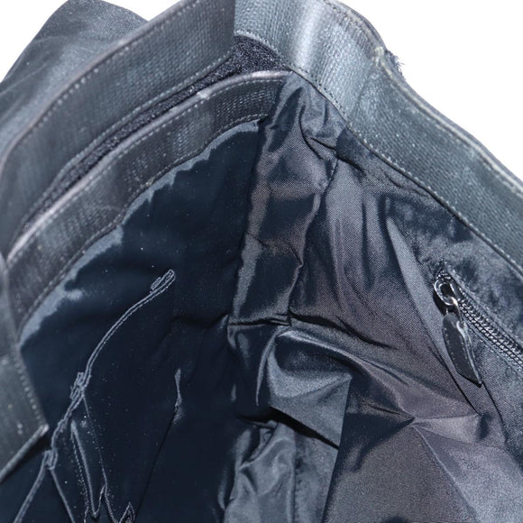 GUCCI Shoulder Bag Nylon Black Auth bs10426