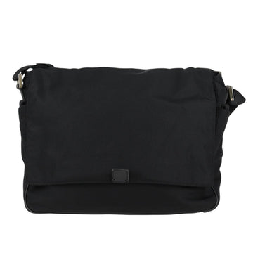 GUCCI Shoulder Bag Nylon Black Auth bs10426 - 0