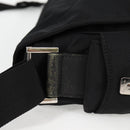 GUCCI Shoulder Bag Nylon Black Auth bs10426-5