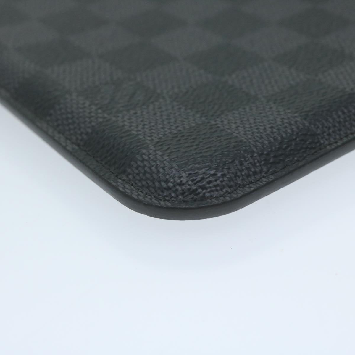 LOUIS VUITTON Damier Graphite Etui iPad Case N60033 LV Auth bs10453