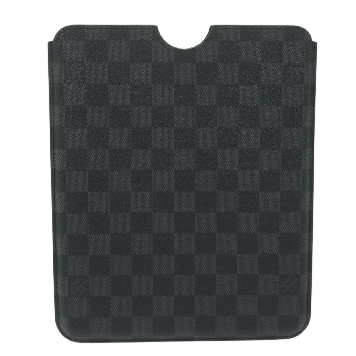 LOUIS VUITTON Damier Graphite Etui iPad Case N60033 LV Auth bs10453 - 0