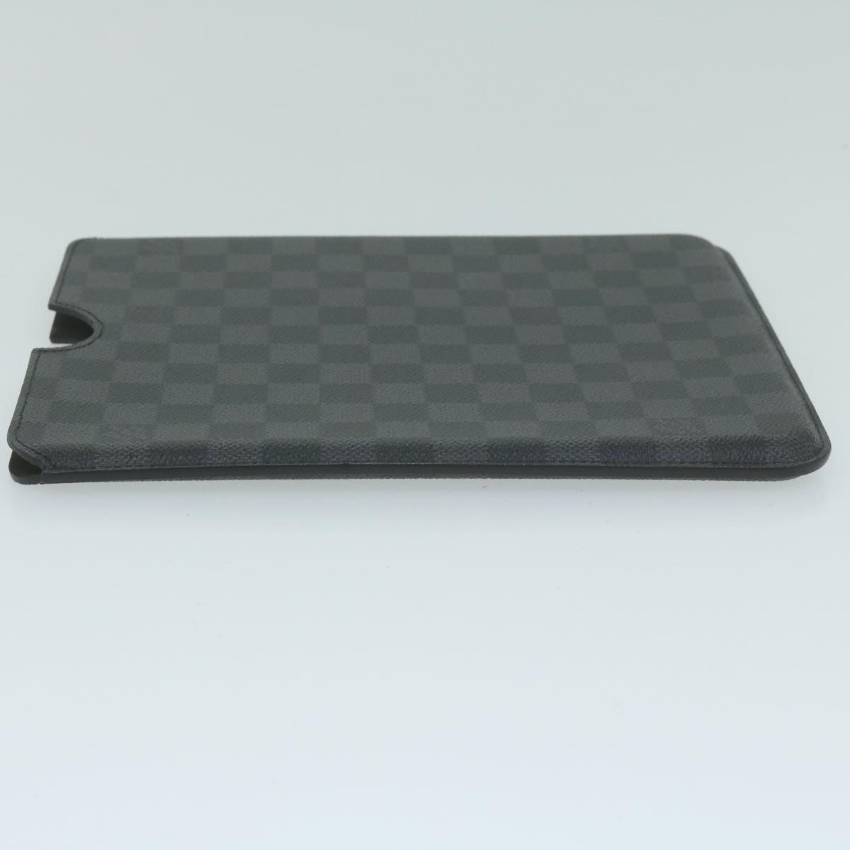 LOUIS VUITTON Damier Graphite Etui iPad Case N60033 LV Auth bs10453