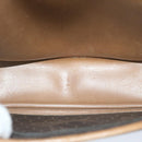 Christian Dior Honeycomb Canvas Shoulder Bag PVC Black Auth bs10475-11