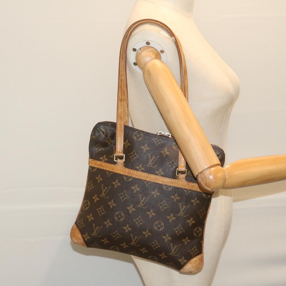 LOUIS VUITTON Monogram Coussin GM Shoulder Bag M51141 LV Auth bs10496