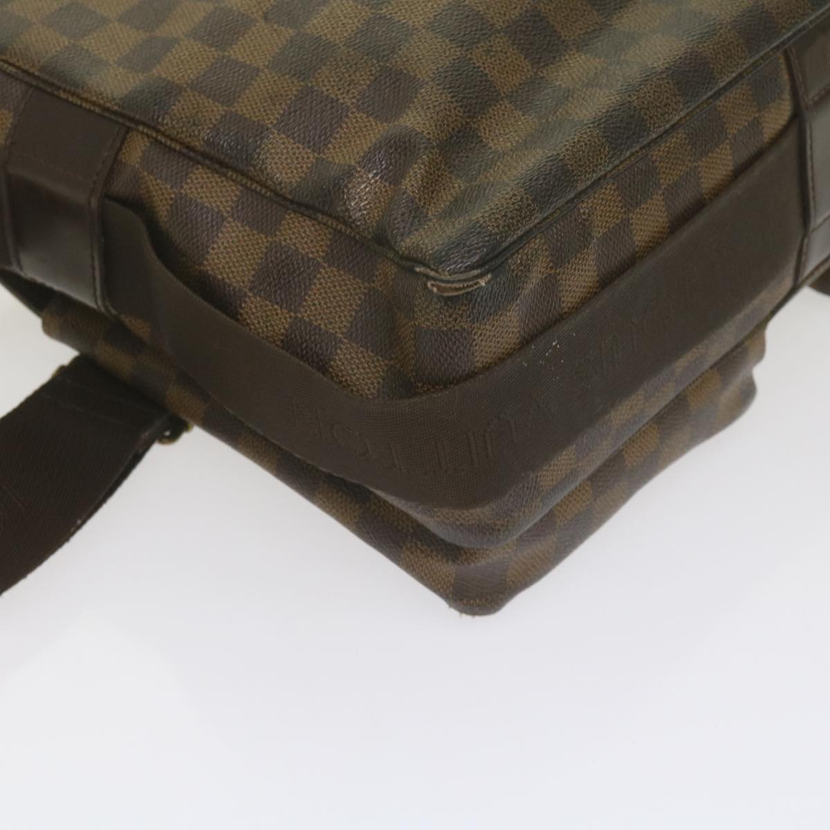 LOUIS VUITTON Damier Ebene Broadway Shoulder Bag N42270 LV Auth bs10513