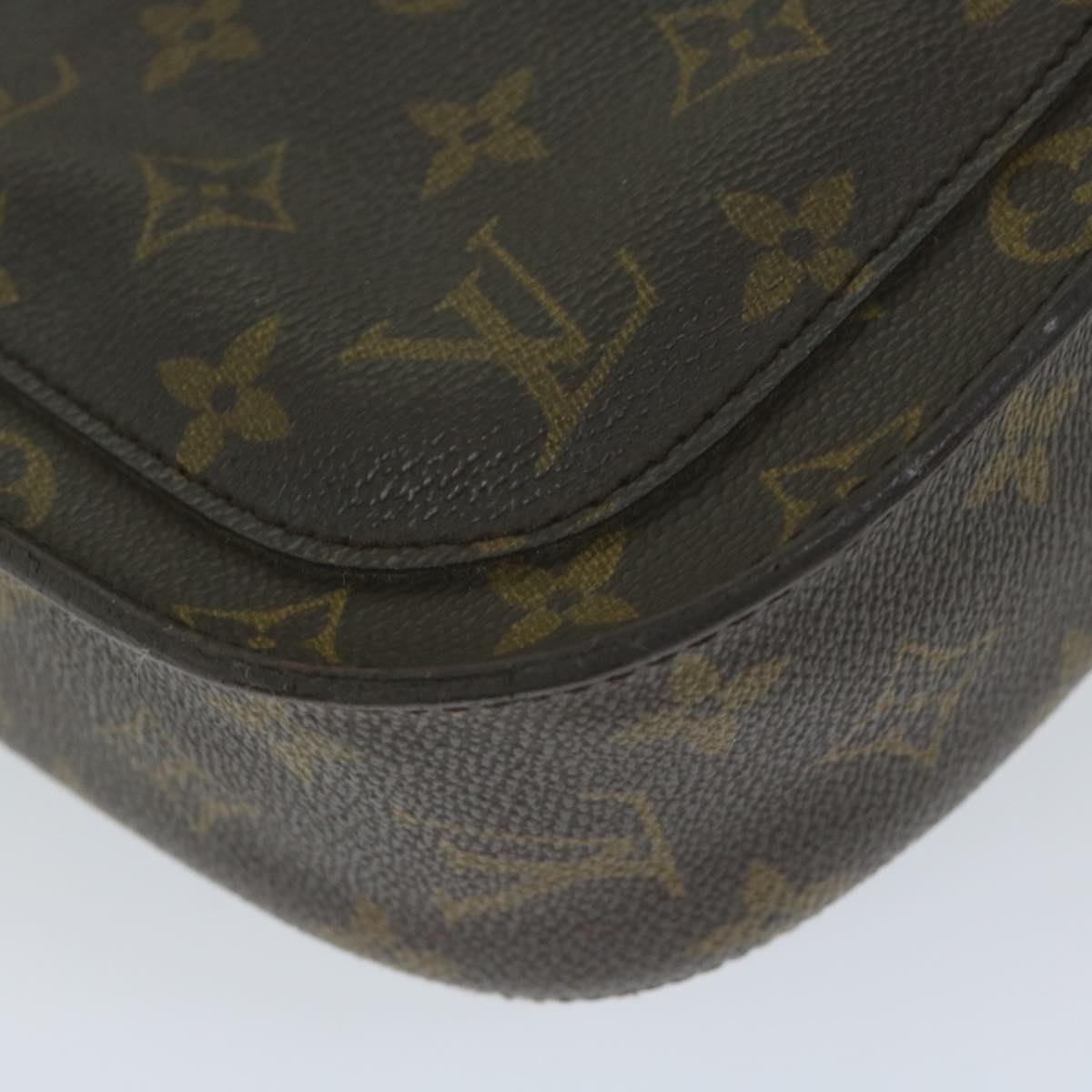 LOUIS VUITTON Monogram Saint Cloud GM Shoulder Bag M51242 LV Auth bs10517