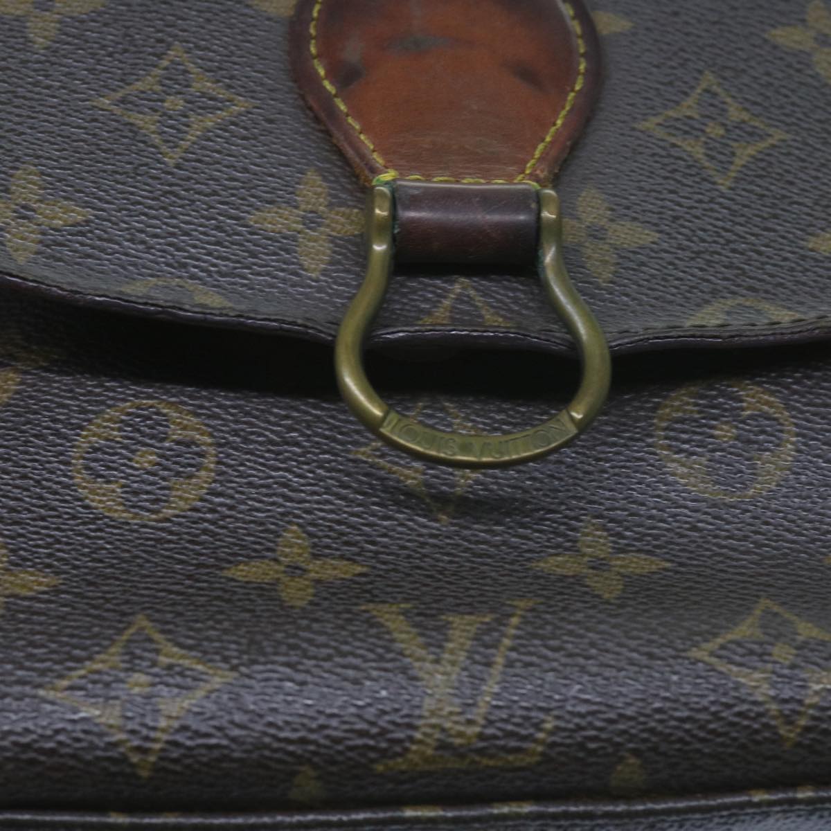 LOUIS VUITTON Monogram Saint Cloud GM Shoulder Bag M51242 LV Auth bs10545