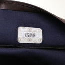 CHANEL Tote Bag Patent leather Brown CC Auth bs10555-12