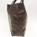 CHANEL Tote Bag Patent leather Brown CC Auth bs10555-3