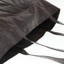 CHANEL Tote Bag Patent leather Brown CC Auth bs10555-6