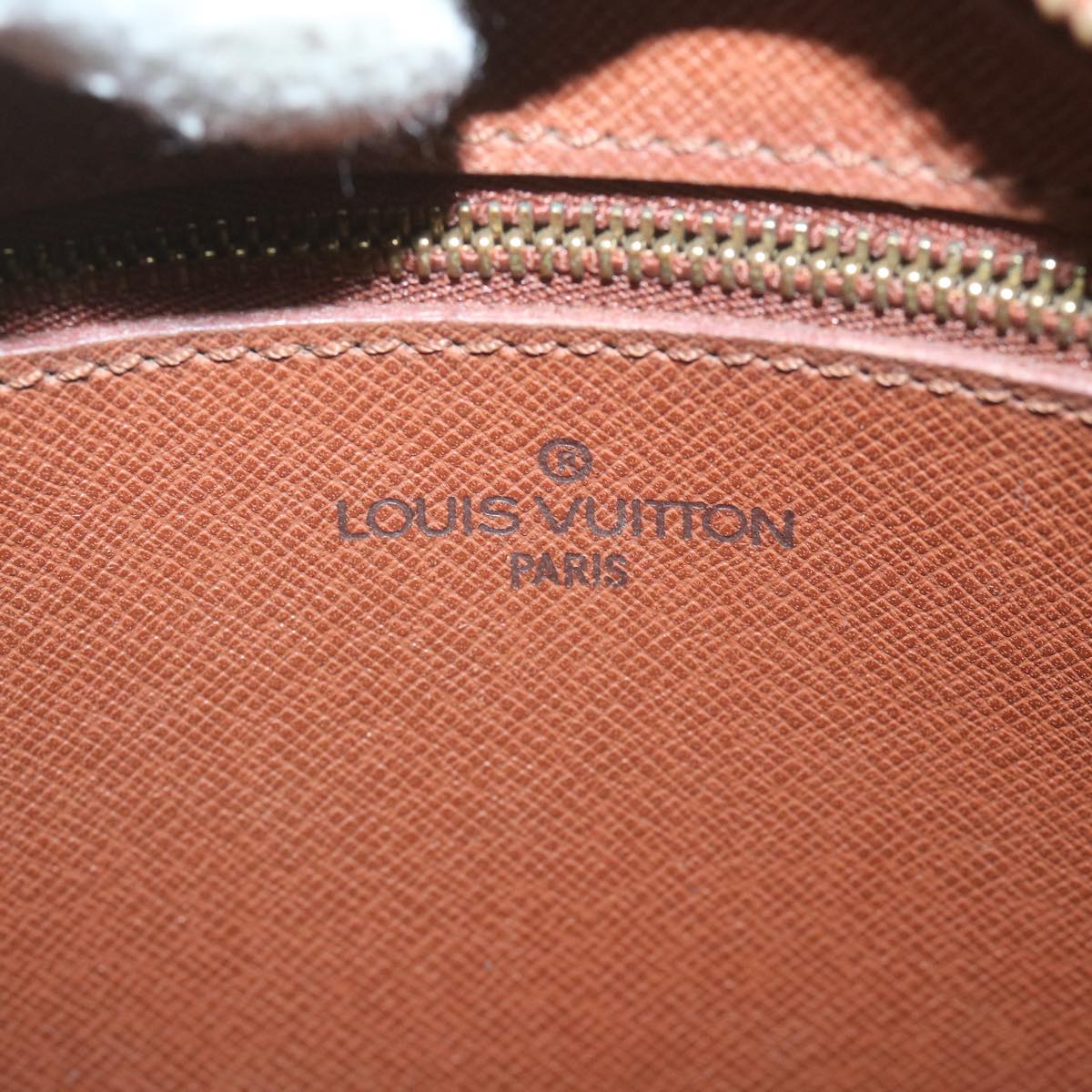 LOUIS VUITTON Epi Jeune Fille MM Shoulder Bag Brown M52153 LV Auth bs10578