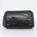 CHANEL Chain Shoulder Bag Patent leather Black CC Auth bs10600-16