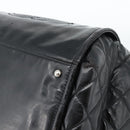 CHANEL Chain Shoulder Bag Patent leather Black CC Auth bs10600-17