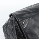 CHANEL Chain Shoulder Bag Patent leather Black CC Auth bs10600-9