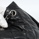 CHANEL Chain Shoulder Bag Patent leather Black CC Auth bs10600-14