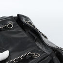 CHANEL Chain Shoulder Bag Patent leather Black CC Auth bs10600-5