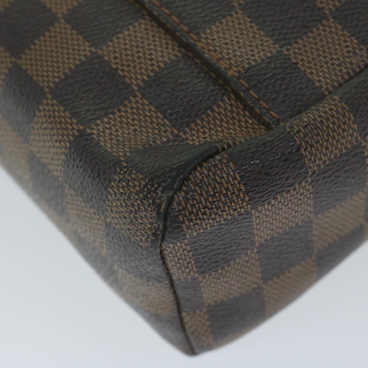 LOUIS VUITTON Damier Ebene Olaf PM Shoulder Bag N41442 LV Auth bs10639