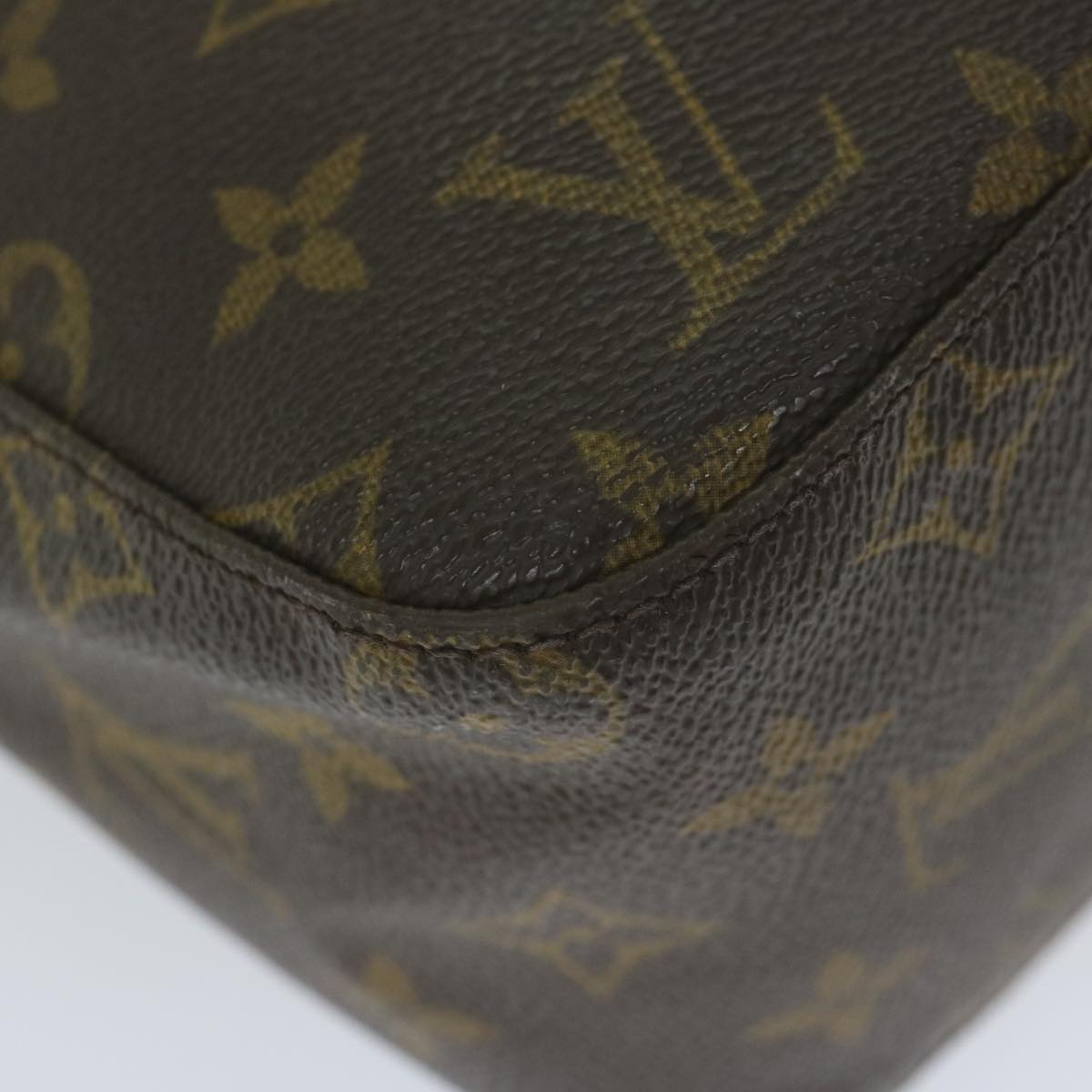 LOUIS VUITTON Monogram Looping MM Shoulder Bag M51146 LV Auth bs10646