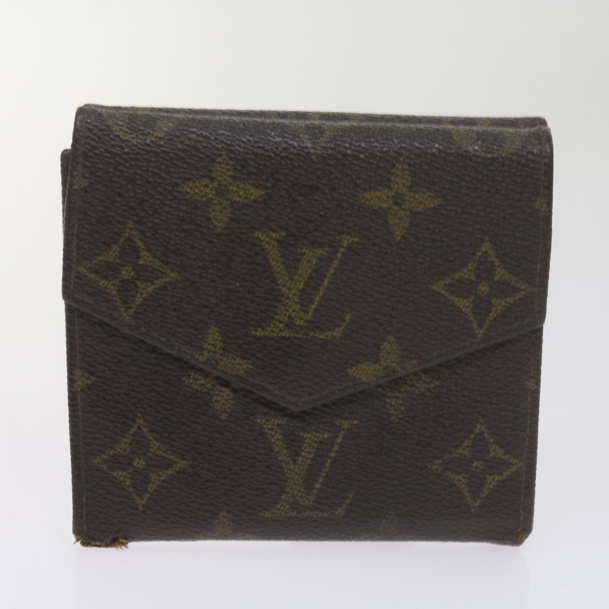 LOUIS VUITTON Monogram Wallet 10set LV Auth bs10652